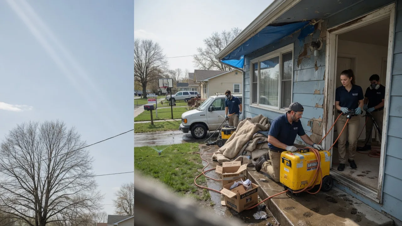 Basement Flood Cleanup in Crane, MT near me